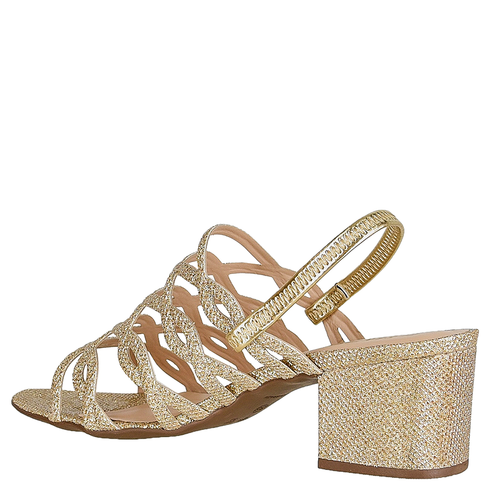 SANDALIA ELASTICO LUREX DI SANTINNI image number 3