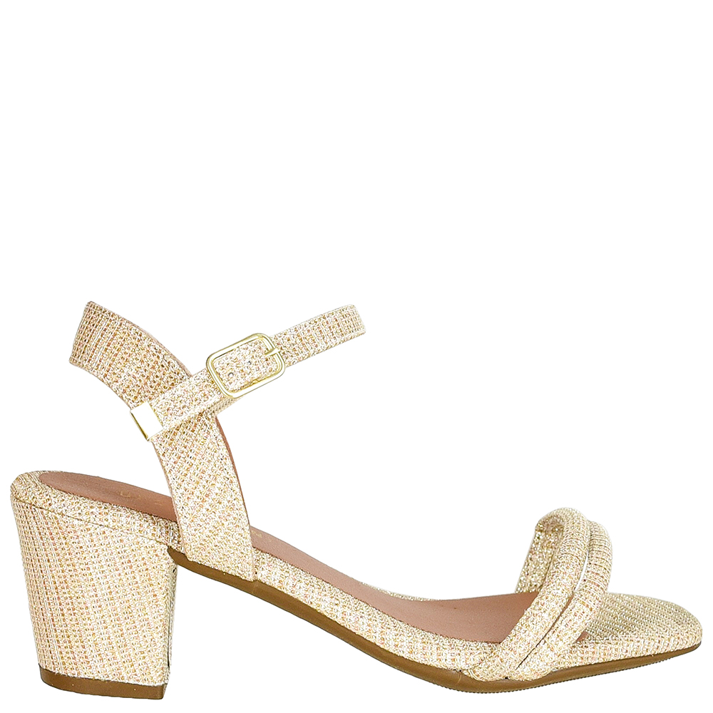 SANDALIA SALTO GLITTER DI SANTINNI image number 0