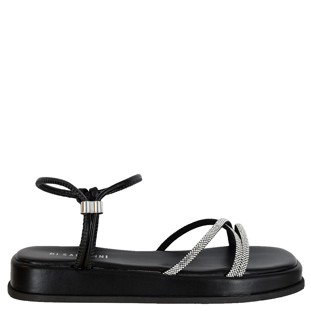SANDALIA FLATFORM STRASS REGULADOR DI SANTINNI image number 0