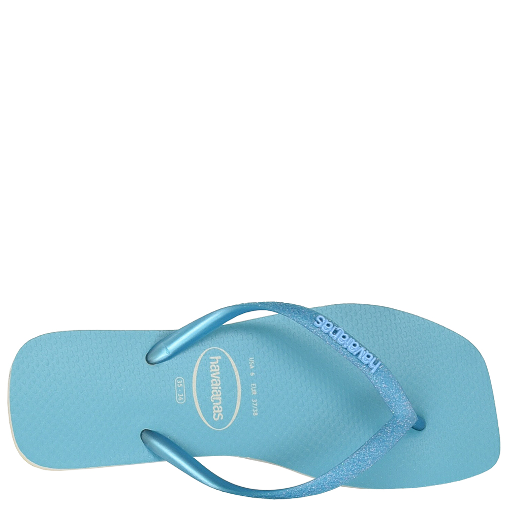 CHINELO HAVAIANAS SLIM SQUARE GLITTER NEON image number 1