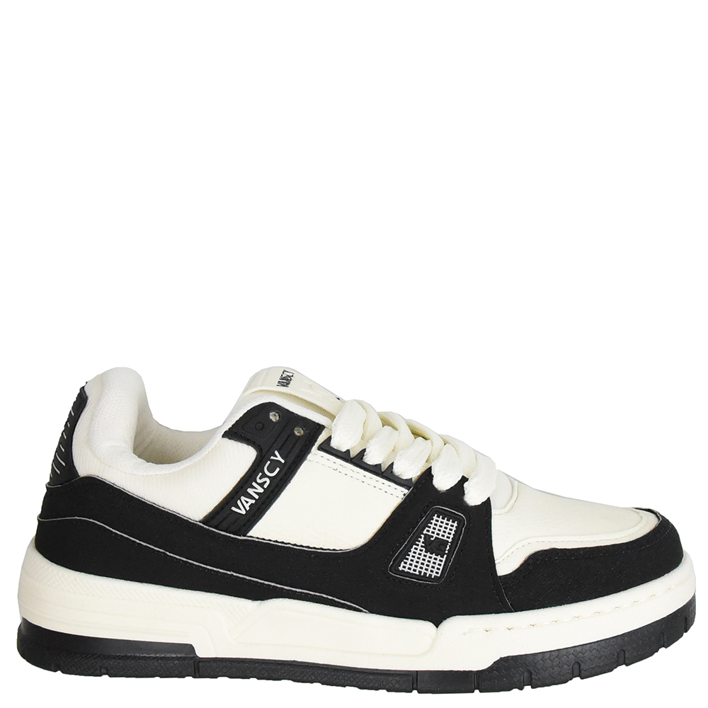 TENIS CASUAL BLACK FREE V3855 VANSCY image number 0