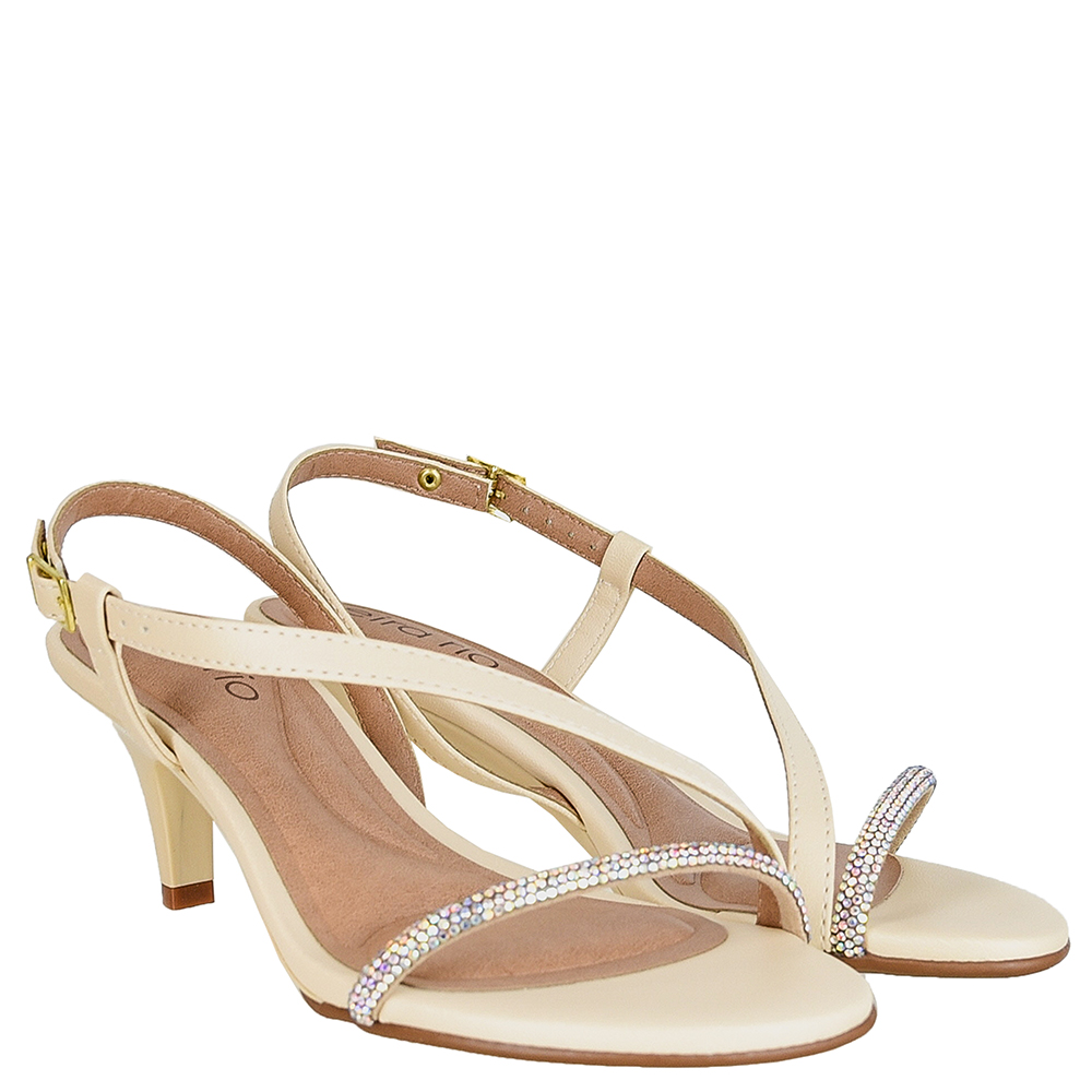 SANDALIA SALTO STRASS BEIRA RIO image number 1