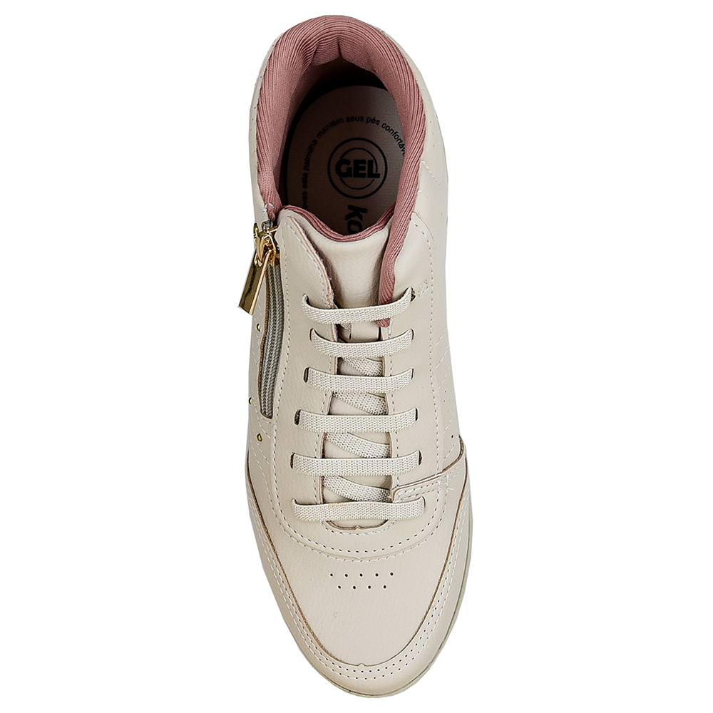 TENIS CANO ALTO COM ZIPER KOLOSH image number 2