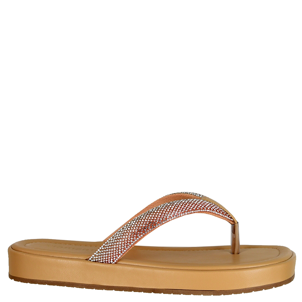 CHINELO FLATFORM STRASS VIA MARTE image number 0