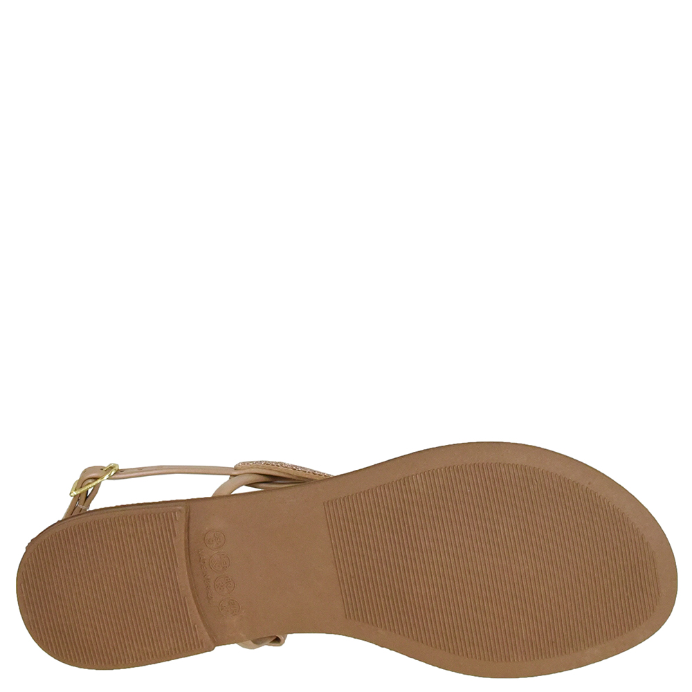 SANDALIA BAIXA FOLHA STRASS image number 4