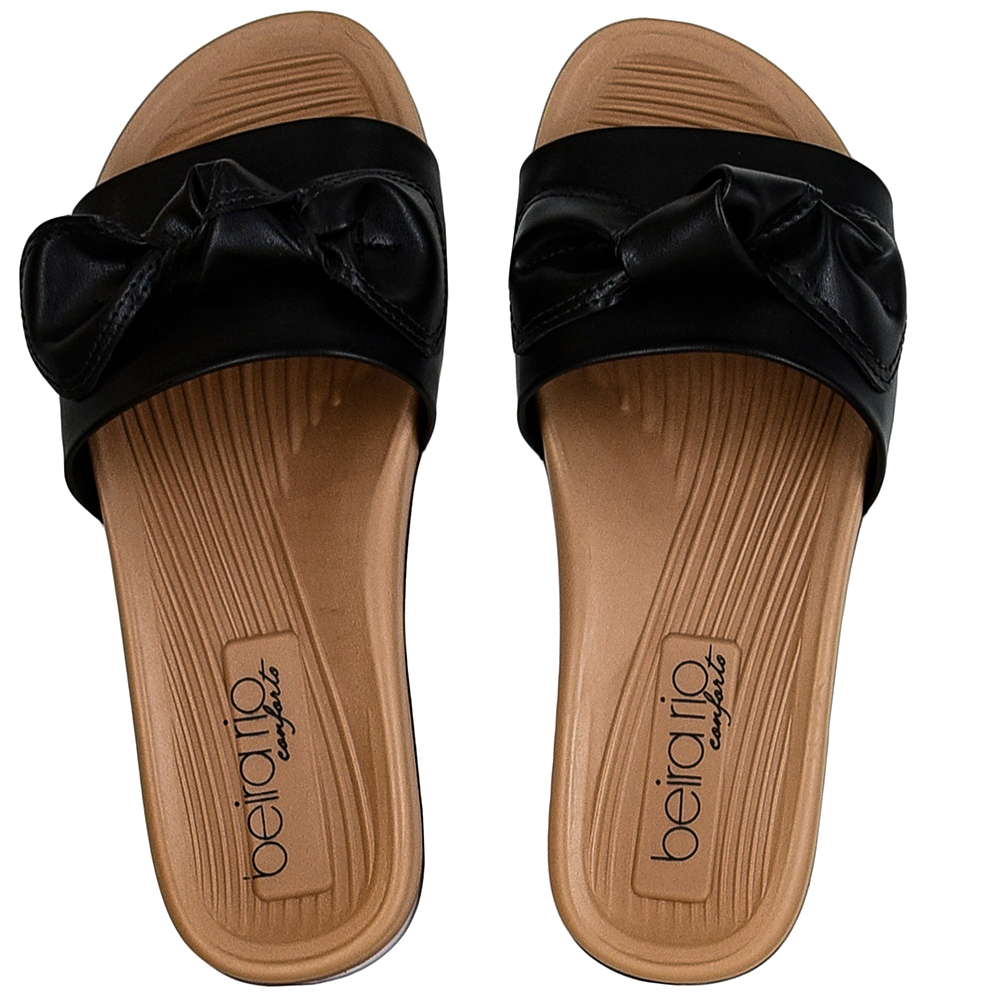 SANDALIA FEM RASTEIRA SLIDE LACO BEIRA RIO image number 0