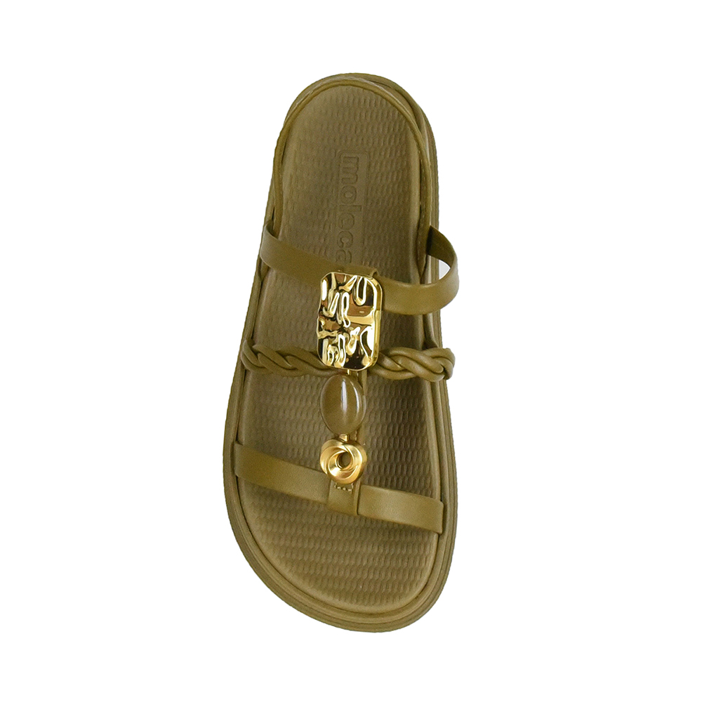 SANDALIA BIRKEN FLATFORM MOLECA image number 2