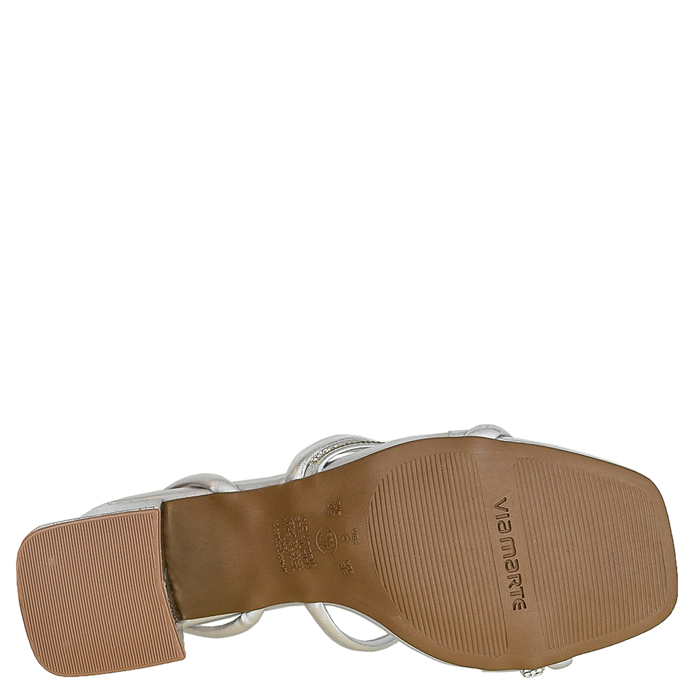 SANDALIA SALTO STRASS PULSEIRA VIA MARTE image number 4