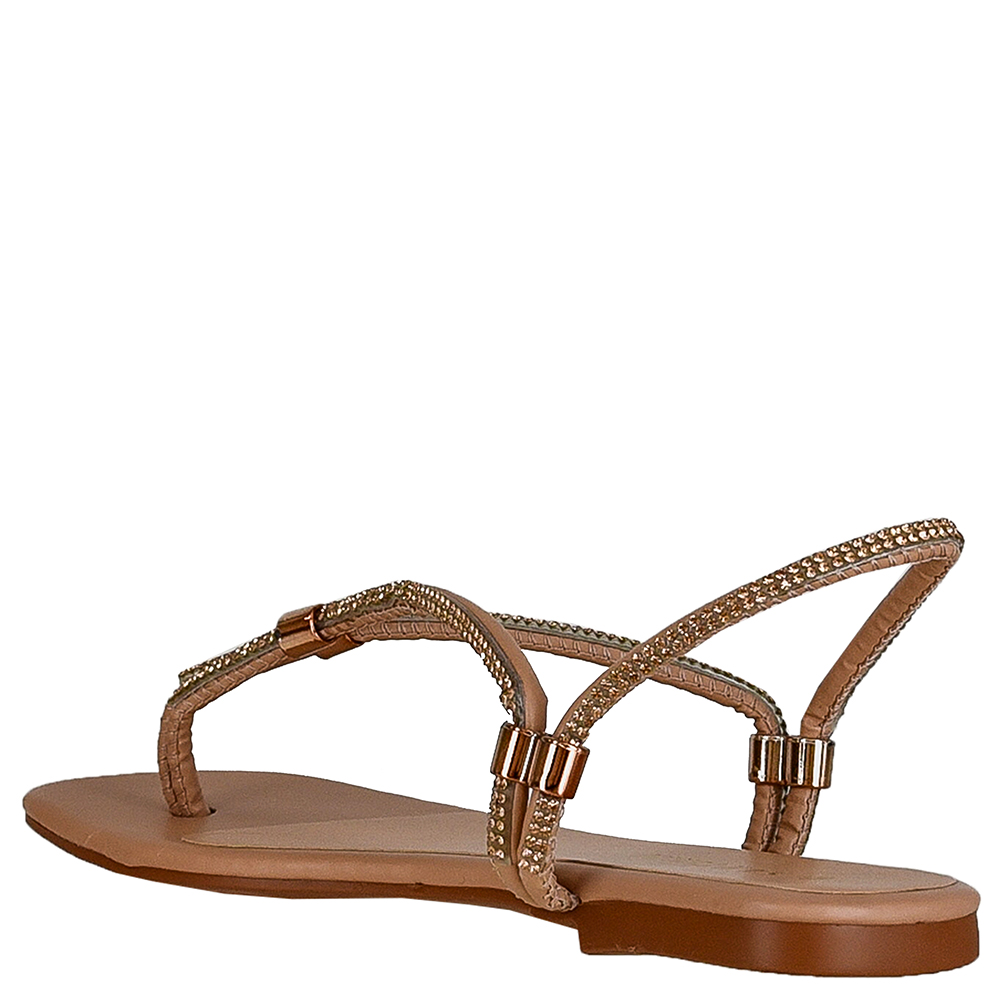 SANDALIA BAIXA STRASS DI SANTINNI image number 3