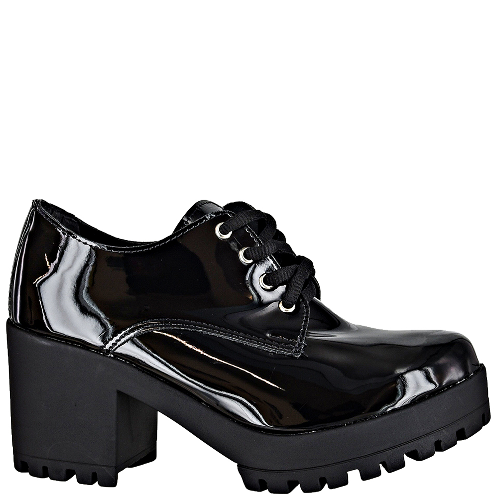 SAPATO FEM FECHADO OXFORD TRATORADO VZ REF 89801 image number 0