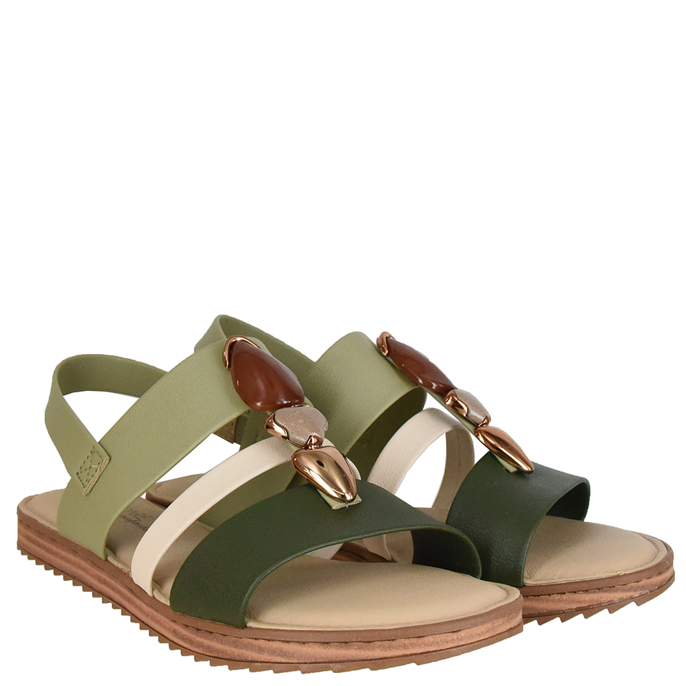 SANDALIA FLATFORM PEDRAS MODARE image number 1