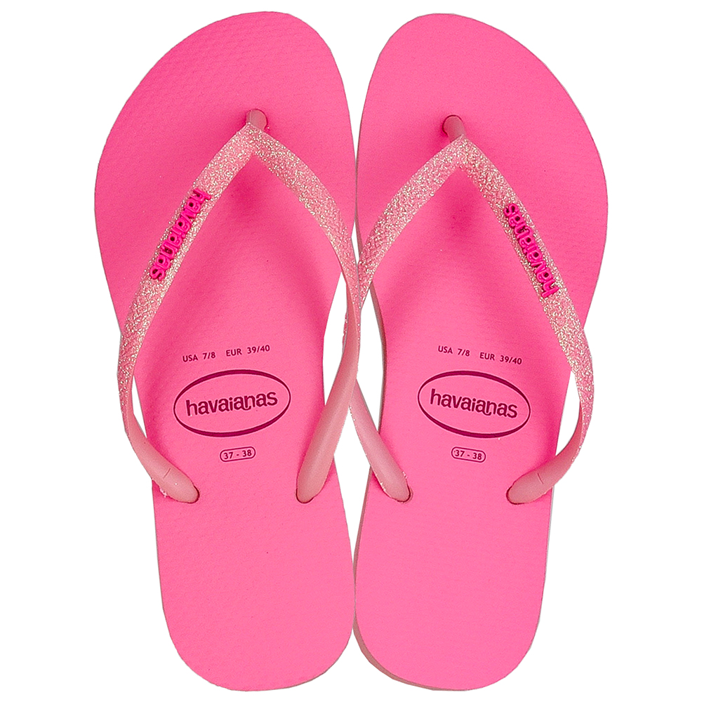 CHINELO HAVAIANAS SLIM GLITTER NEON image number 0