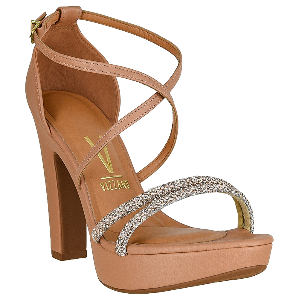 SANDALIA SALTO ALTO STRASS VIZZANO image number 1