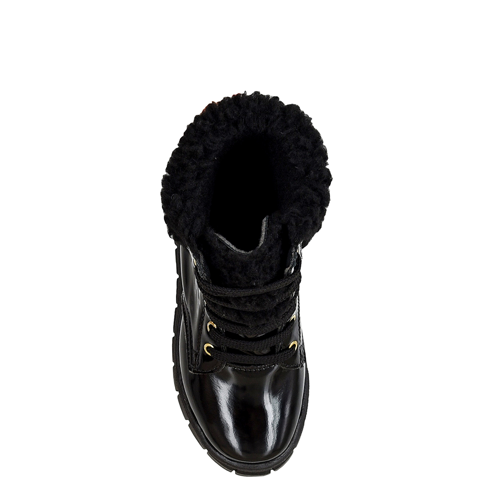 COTURNO BOTA INFANTIL COM PELO STILO ROSE image number 2