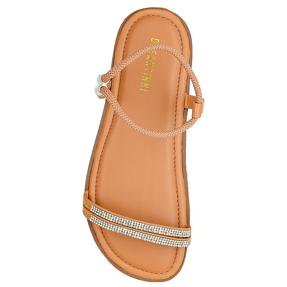 SANDALIA BAIXA STRASS DI SANTINNI image number 2
