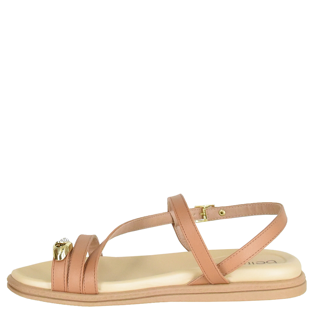 SANDALIA FLATFORM METAL BEIRA RIO image number 3