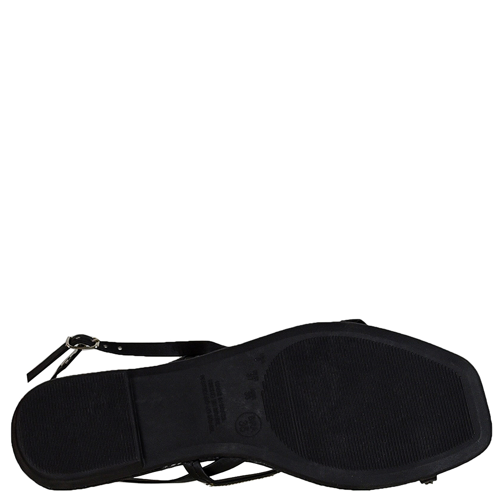 SANDALIA BAIXA NOZINHOS STRASS DI SANTINNI image number 4