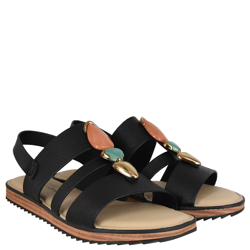 SANDALIA FLATFORM PEDRAS MODARE image number 1