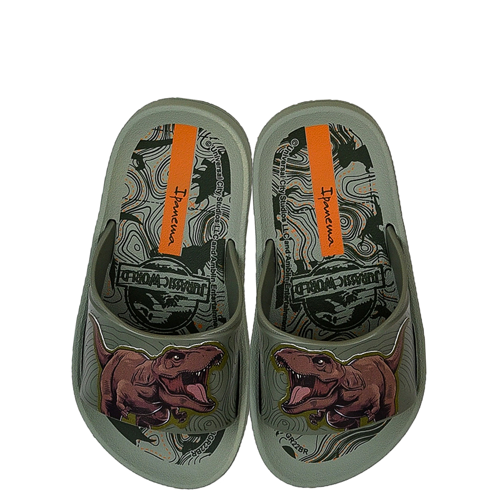 CHINELO SLIDE INFANTIL JURASSIC image number 0