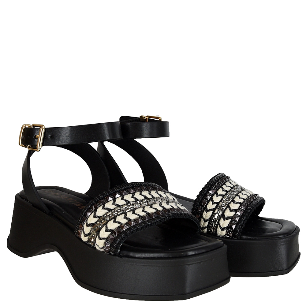 SANDALIA PLATAFORMA PALA TRANCADA DI SANTINNI image number 1