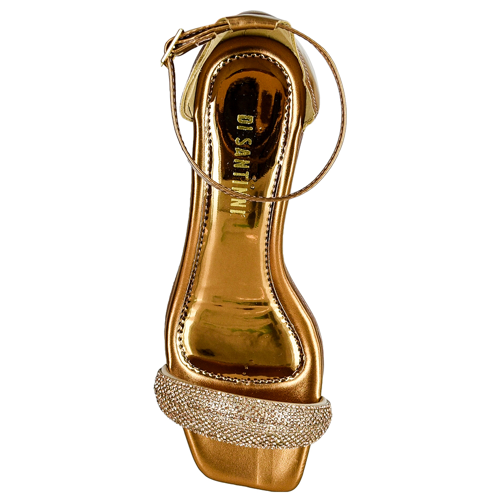 SANDALIA SALTO STRASS LISO DI SANTINNI image number 2